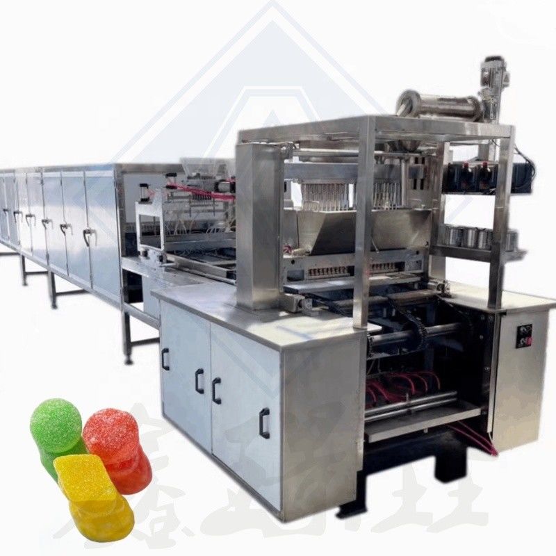 200-300kg/h Capacidade Vitaminas Máquina de Fabricação de Doces Goma para Linha de Produção de Lollipop