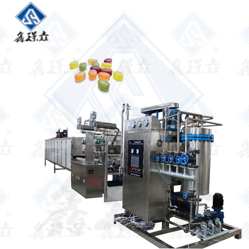 2000KG Profissional Full Automatic Lollipop Candy Maker para linha de produção de doces