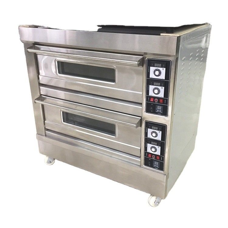 Máquinas de cozinha Função Elétrica bolo de gás Forno de pizza com competitivo e 3 decks 9 bandejas