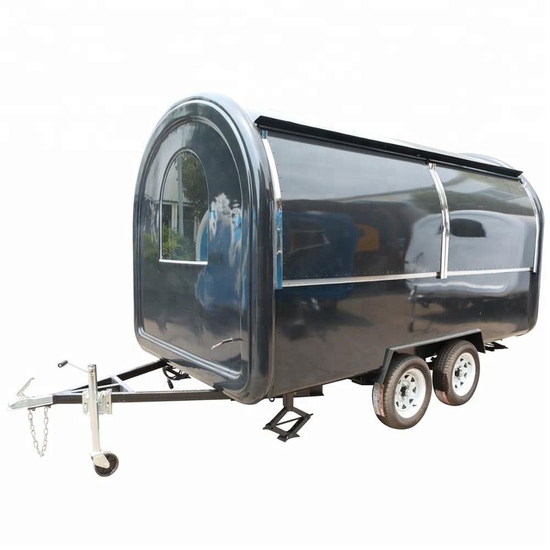 Caminhão de alimentos móvel com máquina de algodão doce e carrinho 2300*1650*2300mm Voltagem 220V