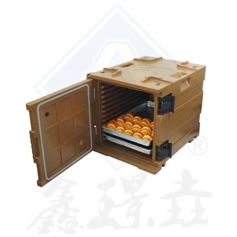 Container de armazenamento de plástico quente de alimentos para equipamentos de comida buffet de hotel a um custo acessível
