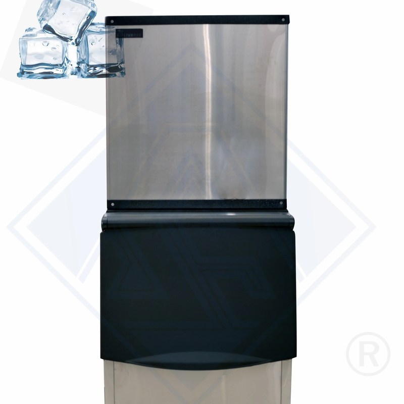 Máquina de fabricação de gelo industrial com produção automática de cubos e tensão de 220v