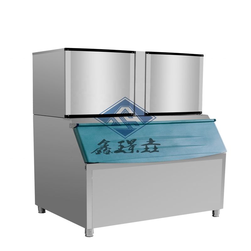 Máquina de gelo de tubo de pequena capacidade de 1000 kg com função totalmente automática e potência de entrada de 4,5 kW