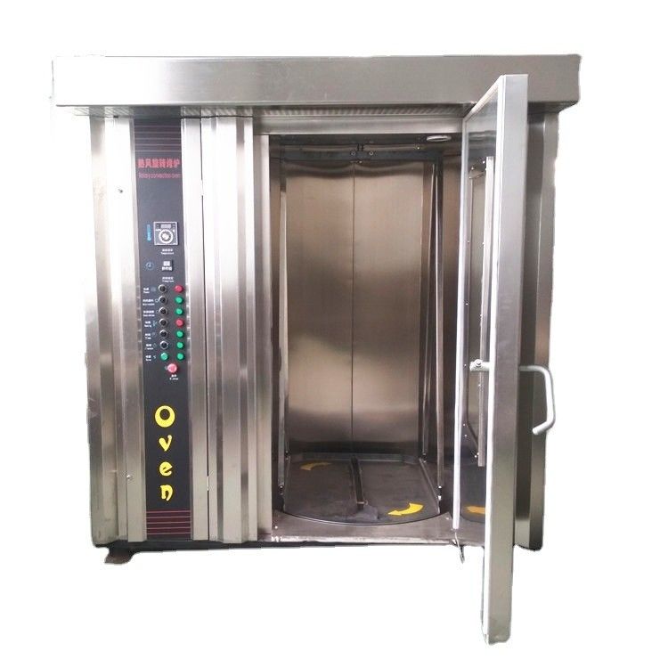 32 Forno rotativo de bandeja 380V Consumo de electricidade 52,5kwh para as necessidades industriais de panificação