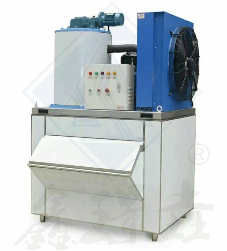 Loja de alimentos Industrial Flake Ice Maker para máquina Bingsu e comercial 760x830x1900