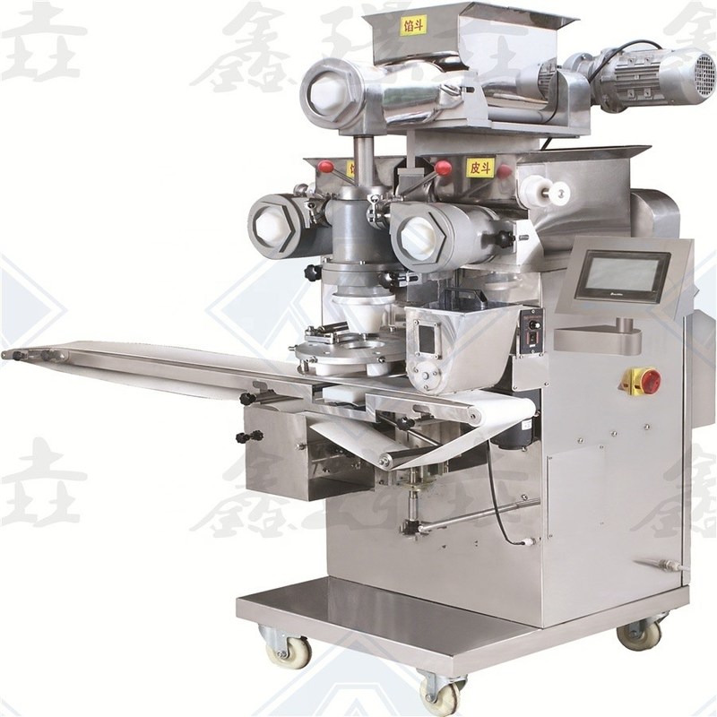 1800*1000*1640mm Tamanho da máquina Grande Samosa Kubba sorvete Mochi Encrusting Machine