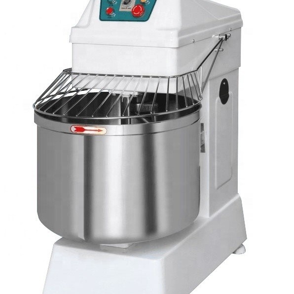 2020 High Productivity Dough Kneader de aço inoxidável 76kg Misturador de massa em espiral para alimentos