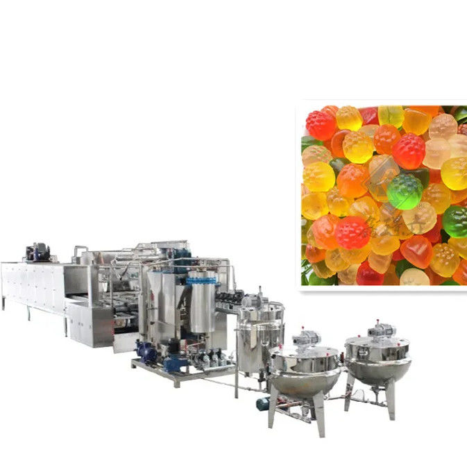 Máquina automática de fabricação de doces industrial de 150 kg/h