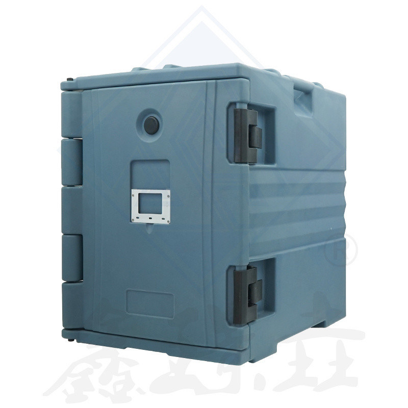 Caixa isolada de moldagem rotativa de 90L Restaurante servindo prato de esfregão para alimentos congelados