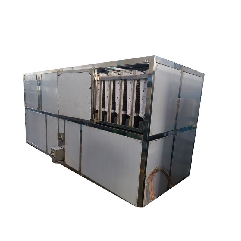 Alta capacidade 2 toneladas por dia Fabricante de cubos de gelo industrial semiautomático JYC-6000P 380V