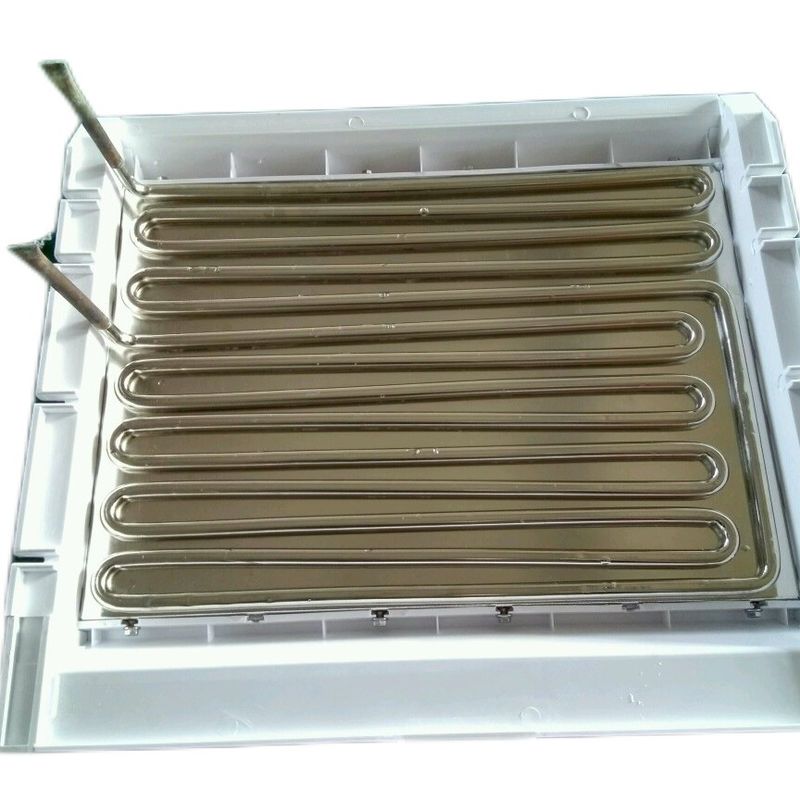 Máquina de fabricação de gelo de blocos comerciais 29mm*29mm*22mm Tamanho de gelo 30*30*22 Evaporador