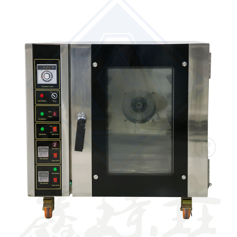 Forno de convecção industrial de gás de transporte comercial de 120 kg para assar pão e pizza