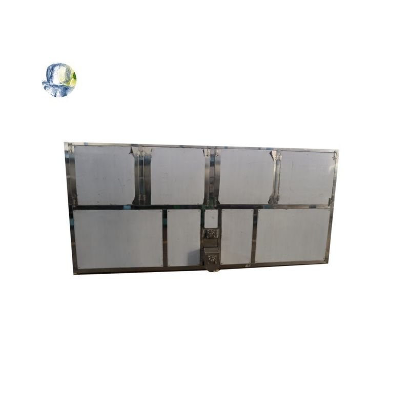 500 kg de capacidade de armazenamento de gelo grande 3 toneladas 5 toneladas máquina de gelo de cubo para a sua conveniência