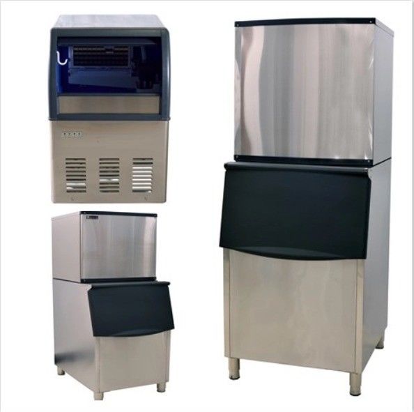 Fabricante de gelo comercial em forma de cubo com compressor de alta produtividade e capacidade de 36 kg
