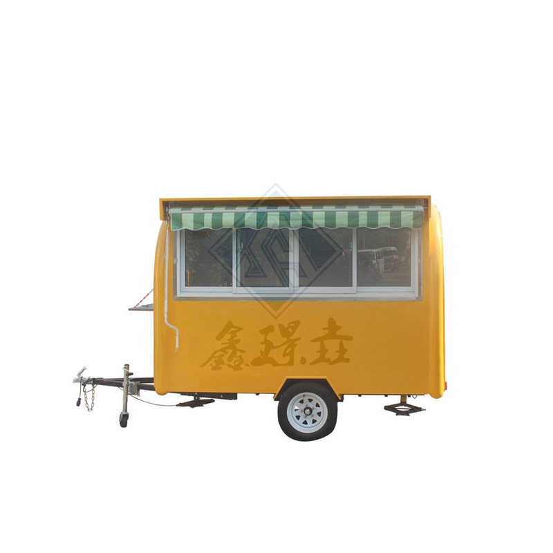 280H Caminhão de alimentação elétrico móvel de modelo redondo com cobertura na fabricação de bebidas