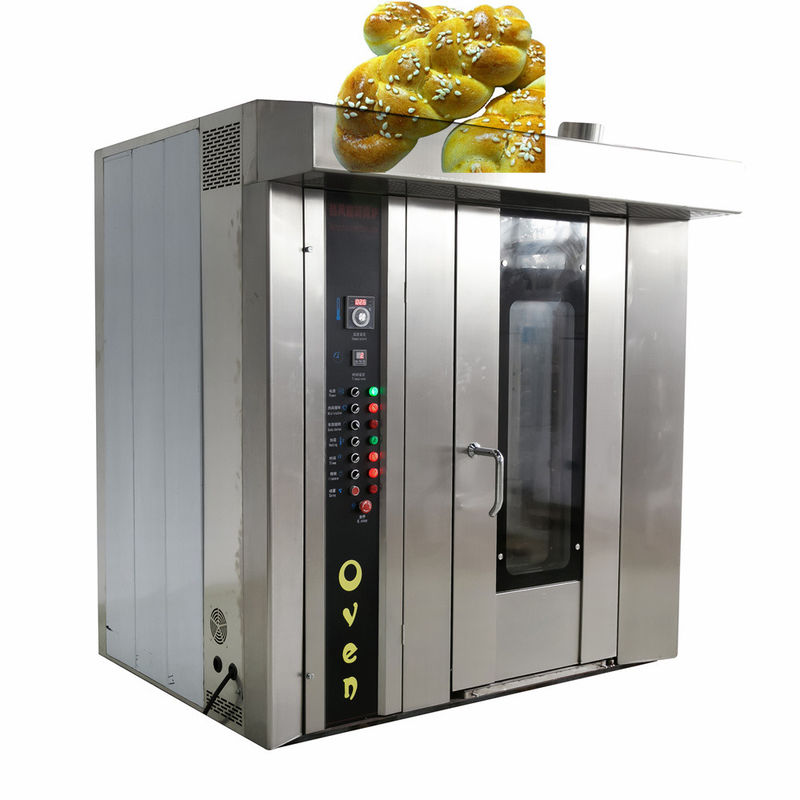 1500 KG Diesel Forno de Forno Rotativo para Pão Pizza Baguete de Carne Rápido e Justo aquecimento