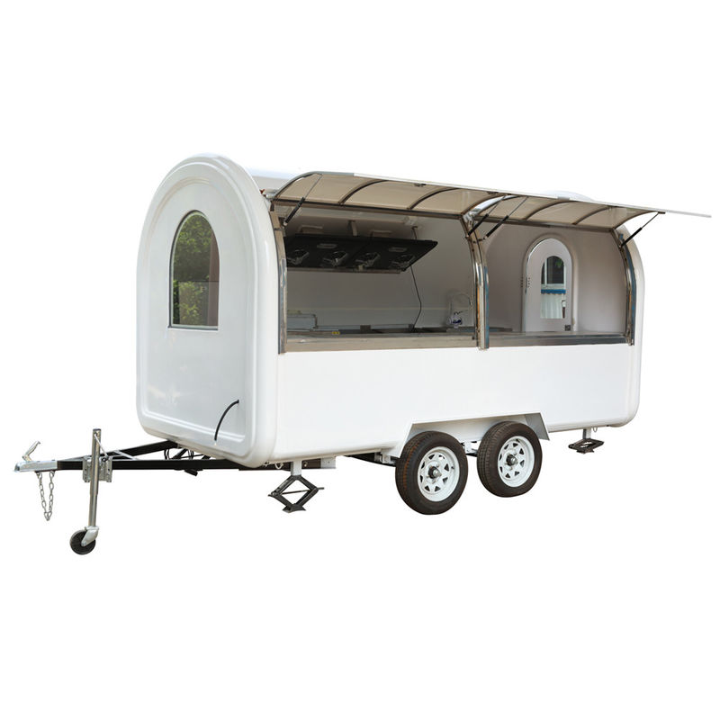 900kg de placas galvanizadas Food Truck para venda de sorvete / Popsicle conveniente e versátil