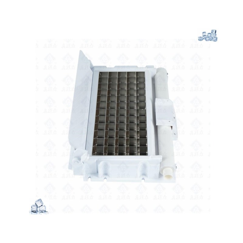 Máquinas semiautomáticas de gelo de cubo 100 kg 300 kg 500 kg Evaporador de gelo de cubo para funcionamento