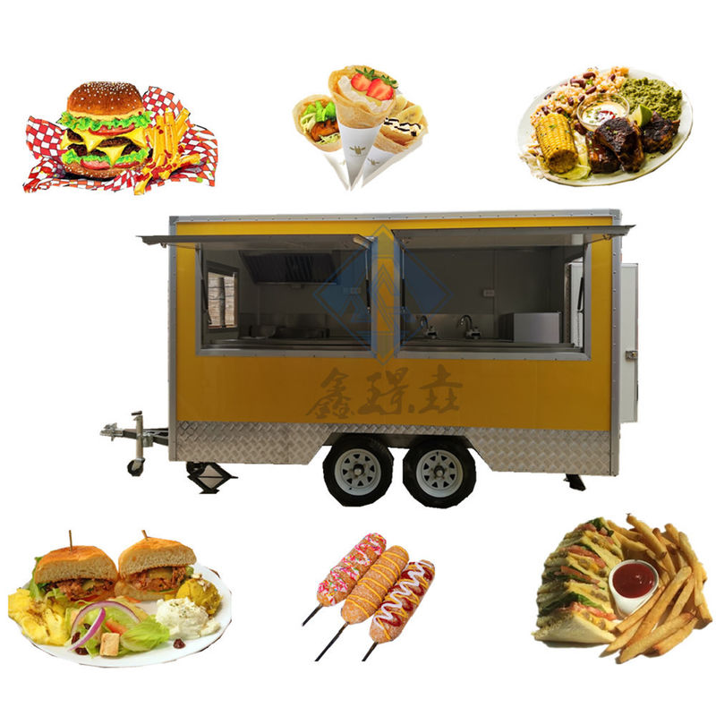 Carrinho de comida Bbq Pizza / Carrinhos de comida móveis sustentáveis e acessíveis