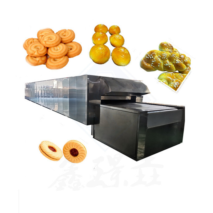 Forno Elétrico de Túnel de Lavagem Opções Múltiplas Equipamento e Desempenho da Padaria de Pão