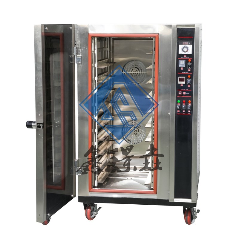 Fácil de operar 5 bandejas Forno de convecção elétrico para assar pão pizza e bolo