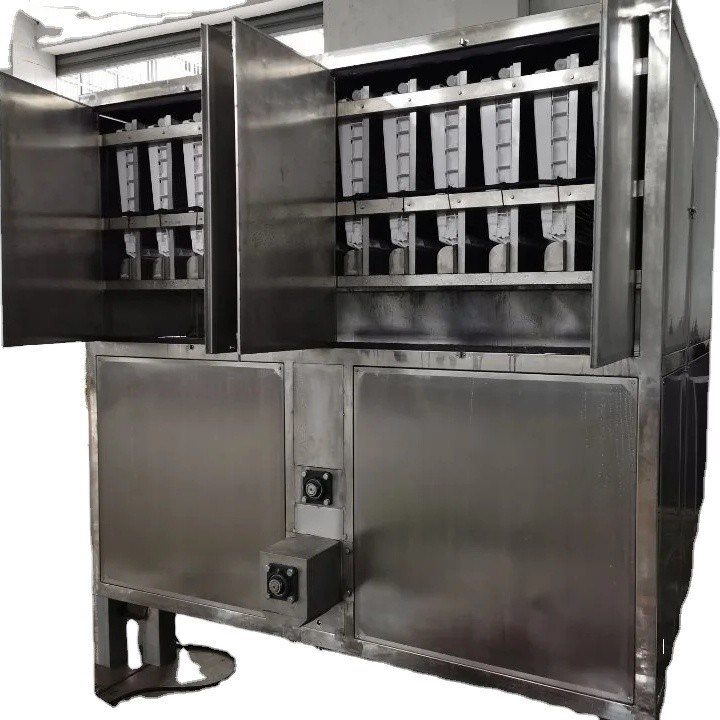 TECUMSEH Compressor Máquina de fabricação de gelo industrial de aço inoxidável com capacidade diária de 2T 3T 5T