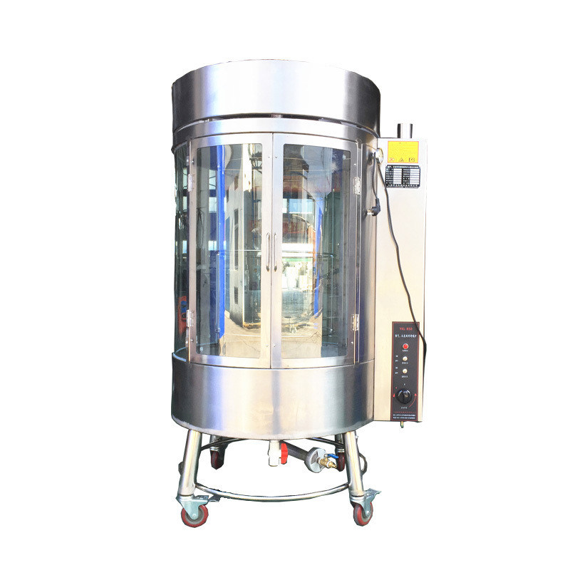 Forno de pato assado a gás de carvão de 120 kg com suporte online após o serviço