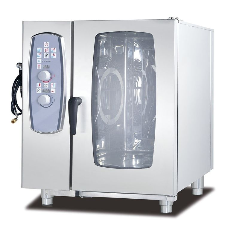 Forno a vapor de combinação de 10 camadas de tipo padrão perfeito para fabricação de alimentos e bebidas