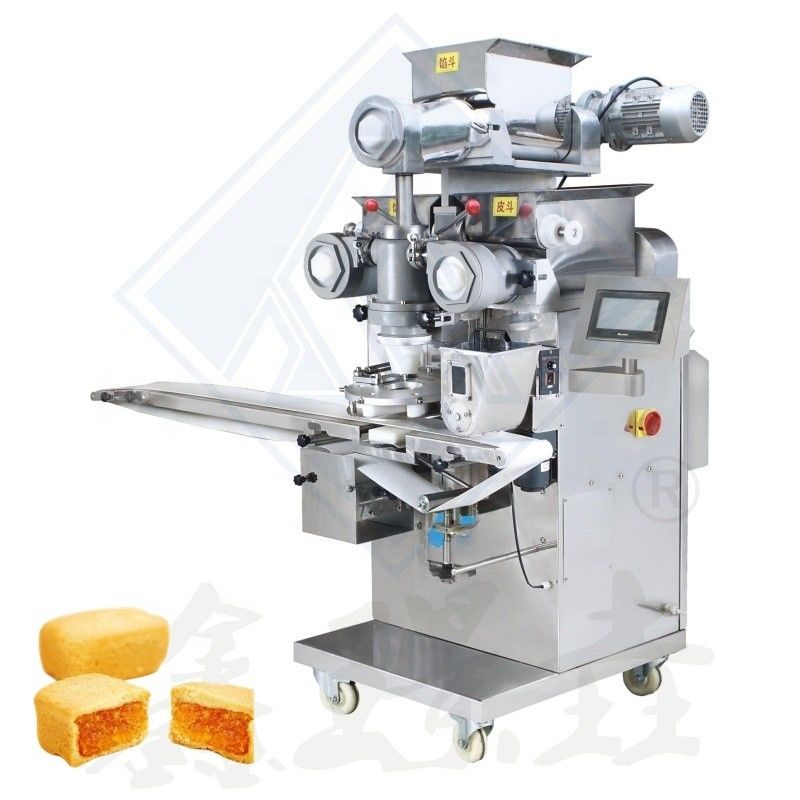 Máquina de incrustação e coextrusão multi-cabeça para enchimento de biscoitos Rendimento 20-120 PCS/min