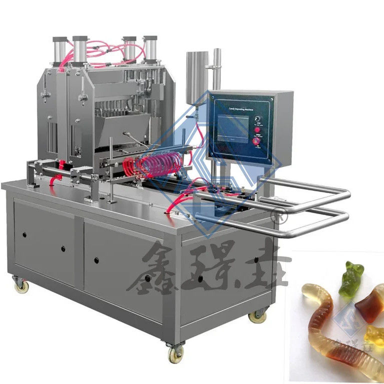Máquina de doces de alta produção de 500 kg para produção de pirulito e ursinho de goma em Xangai
