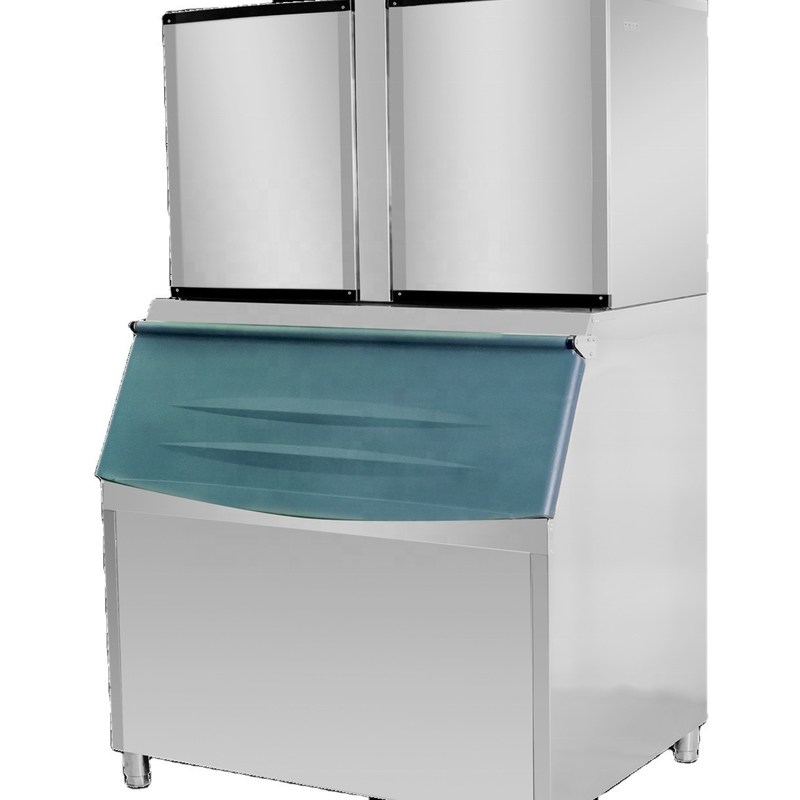 Máquina de fazer gelo automática industrial bom para 2400P 1088kg/dia Máquina de fazer gelo