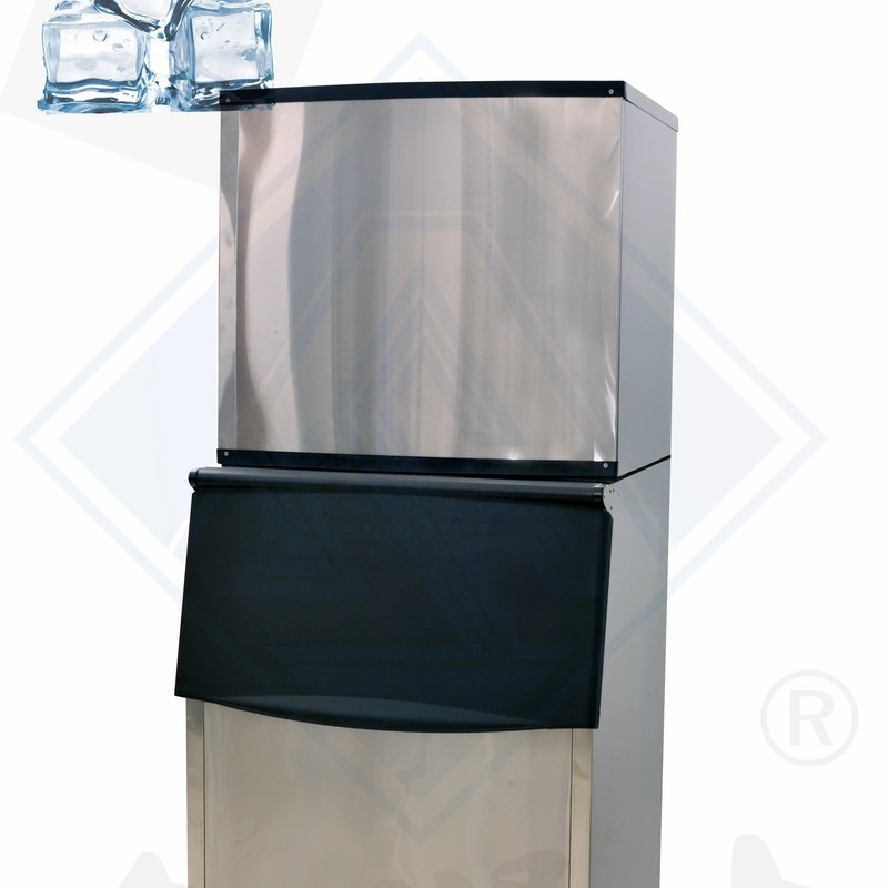 Máquina de fabricação de cubos de gelo de bebidas alimentares para grandes cubos e produção de restaurantes