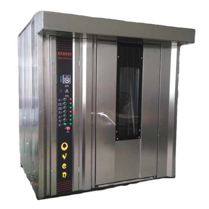 50 kg 16 bandeja Forno de cozimento a gás industrial Forno de cozimento rotativo Forno de cozimento Forno de cozimento Fornecedor elétrico
