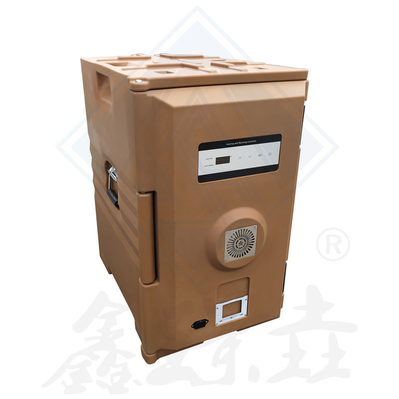 Caixa elétrica de isolamento de alimentos de 120L para manter o calor feita em moldagem rotacional