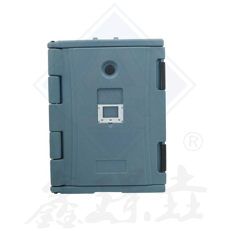 90L de aço inoxidável PE chafing prato aquecedor de alimentos para moldagem rotacional caixa isolada