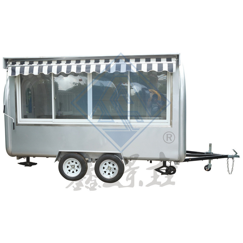 450CM Double Axle Nice Design Mobile Modelo redondo industrial personalizado para hotéis e restaurantes