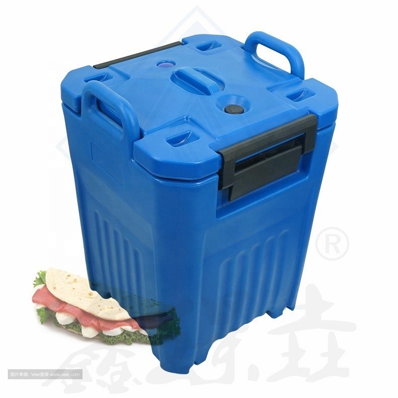 Máquina de caixa de pizza isolada conveniente e durável para restaurante servir prato de chafing