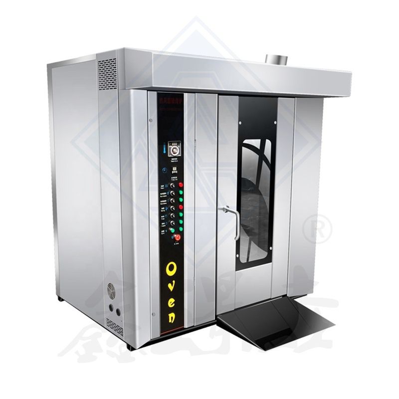 Tamanho do tabuleiro 400*600 mm /Equipamento europeu de fornos rotativos a diesel para alta produtividade