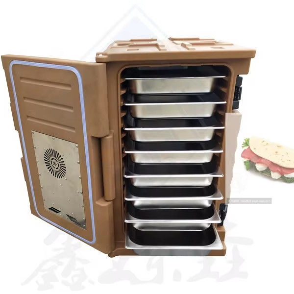 Caixa de almoço isolada de aço inoxidável de cor personalizada para equipamentos mecânicos de cozinha