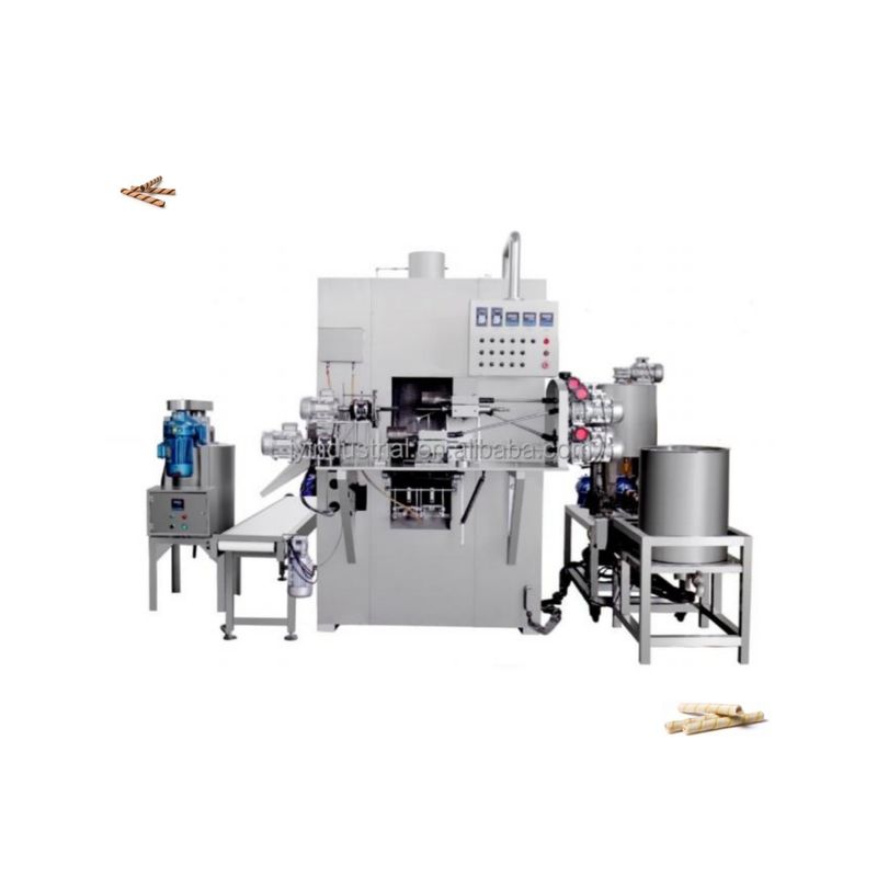 Máquina de fabricação de wafer de chocolate de alta produtividade